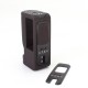 SXK APEX Style Boro Box Mod - Black, VW 5~60W, 1 x 18650, Compatible with BB / Billet Boro RBA / Tank