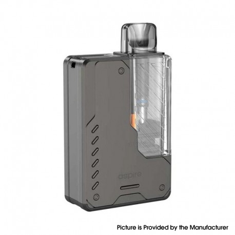 [Ships from Bonded Warehouse] Authentic Aspire Gotek Pro Pod System Kit - Gun Metal, 1500mAh, 4.5ml, 0.8ohm