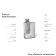 [Ships from Bonded Warehouse] Authentic Aspire Gotek Pro Pod System Kit - Silver, 1500mAh, 4.5ml, 0.8ohm