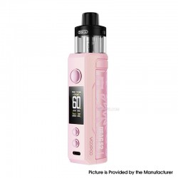 [Ships from Bonded Warehouse] Authentic Voopoo Drag S2 60W Box Mod Kit with PnP X Cartridge DTL - Glow Pink, 5~60W, 0.2 / 0.3ohm