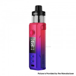 [Ships from Bonded Warehouse] Authentic Voopoo Drag S2 60W Box Mod Kit with PnP X Cartridge DTL - Modern Red, 5~60W, 0.2/ 0.3ohm