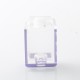 S-ProRo Style Boro Tank for SXK BB / Billet AIO Box Mod Kit - Purple + Clear, Aluminum + Acrylic