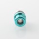 Mission XV DotMission Style Threaded Drip Tip for dotMod dotAIO V1 / V2 Pod - Green, SS + Aluminum