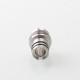 Mission XV DotMission Style Threaded Drip Tip for dotMod dotAIO V1 / V2 Pod - Green, SS + Aluminum