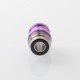 Mission XV DotMission Style Threaded Drip Tip for dotMod dotAIO V1 / V2 Pod - Purple, SS + Aluminum