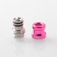 Mission XV DotMission Style Threaded Drip Tip for dotMod dotAIO V1 / V2 Pod - Pink, SS + Aluminum