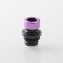 909 Modify Style AIO Drip Tip for dotMod dotAIO V1 / V2 Pod - Purple, SS + Aluminum