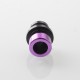 909 Modify Style AIO Drip Tip for dotMod dotAIO V1 / V2 Pod - Purple, SS + Aluminum