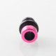 909 Modify Style AIO Drip Tip for dotMod dotAIO V1 / V2 Pod - Pink, SS + Aluminum