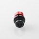 909 Modify Style AIO Drip Tip for dotMod dotAIO V1 / V2 Pod - Red, SS + Aluminum