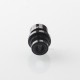 909 Modify Style AIO Drip Tip for dotMod dotAIO V1 / V2 Pod - Black, SS + Aluminum