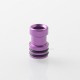 Monarchy Shortie Style 510 Drip Tip - Purple, Aluminum