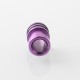 Monarchy Shortie Style 510 Drip Tip - Purple, Aluminum