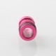 Monarchy Shortie Style 510 Drip Tip - Pink, Aluminum