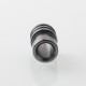 Monarchy Shortie Style 510 Drip Tip - Gun Metal, Aluminum