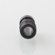 Monarchy Shortie Style 510 Drip Tip - Black, Aluminum