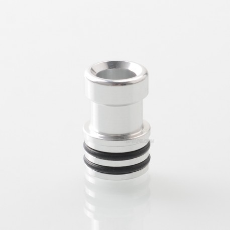 Monarchy Shortie Style 510 Drip Tip - Silver, Aluminum
