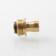 Monarchy Tapered Style Drip Tip for BB / Billet / Boro AIO Box Mod - Gold, Stainless Steel