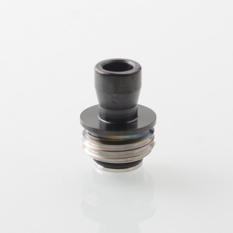 Monarchy Tapered Style Drip Tip for BB / Billet / Boro AIO Box Mod - Black, Stainless Steel