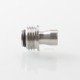 Monarchy Tapered Style Drip Tip for BB / Billet / Boro AIO Box Mod - Silver, Stainless Steel