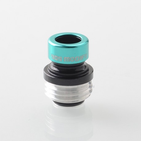 909 Modify Style Drip Tip for BB / Billet / Boro AIO Box Mod - Green, Aluminum