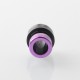 909 Modify Style Drip Tip for BB / Billet / Boro AIO Box Mod - Purple, Aluminum