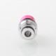 909 Modify Style Drip Tip for BB / Billet / Boro AIO Box Mod - Pink, Aluminum