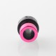 909 Modify Style Drip Tip for BB / Billet / Boro AIO Box Mod - Pink, Aluminum