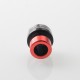 909 Modify Style Drip Tip for BB / Billet / Boro AIO Box Mod - Red, Aluminum