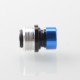 909 Modify Style Drip Tip for BB / Billet / Boro AIO Box Mod - Blue, Aluminum