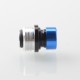 909 Modify Style Drip Tip for BB / Billet / Boro AIO Box Mod - Blue, Aluminum