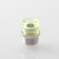 Wildtip Style Integrated Drip Tip for dotMod dotAIO V1 / V2 Pod - Translucent Green, Stainless Steel + Acrylic