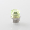 Wildtip Style Integrated Drip Tip for dotMod dotAIO V1 / V2 Pod - Translucent Green, Stainless Steel + Acrylic