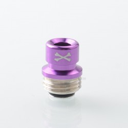 ODB Style Drip Tip for BB / Billet / Boro AIO Box Mod - Purple, Aluminum Alloy
