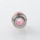 ODB Style Drip Tip for BB / Billet / Boro AIO Box Mod - Pink, Aluminum Alloy