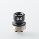 ODB Style Drip Tip for BB / Billet / Boro AIO Box Mod - Black, Aluminum Alloy