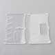 Monarchy Style Front + Back Door Panel Plates for BB / Billet Box Mod - Translucent, Acrylic, Square Hole (2 PCS)