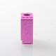 Monarchy Inverted Skull Style Boro Tank for SXK BB / Billet AIO Box Mod Kit - Pink, Aluminum Alloy