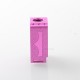 Monarchy Inverted Skull Style Boro Tank for SXK BB / Billet AIO Box Mod Kit - Pink, Aluminum Alloy