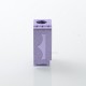 Monarchy Inverted Skull Style Boro Tank for SXK BB / Billet AIO Box Mod Kit - Purple, Aluminum Alloy