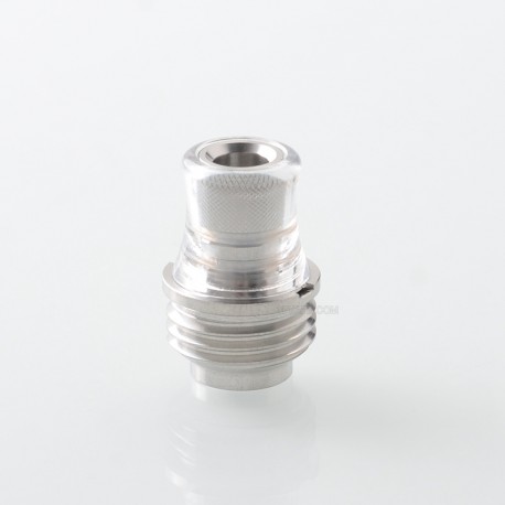 Rekavape Hybrid BBAIO Drip Tip for BB / Billet / Boro AIO Box Mod - Translucent, Stainless Steel + PC