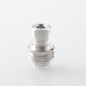 Rekavape Hybrid BBAIO Drip Tip for BB / Billet / Boro AIO Box Mod - Translucent, Stainless Steel + PC