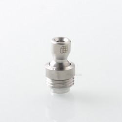 Never Normal Joystick Style for BB / Billet / Boro AIO Box Mod - Silver + Silver, 360 Degree Rotatable Mouthpiece, SS