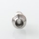 Never Normal Joystick Style for BB / Billet / Boro AIO Box Mod - Silver + Silver, 360 Degree Rotatable Mouthpiece, SS