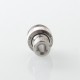 Never Normal Joystick Style for BB / Billet / Boro AIO Box Mod - Silver + Silver, 360 Degree Rotatable Mouthpiece, SS