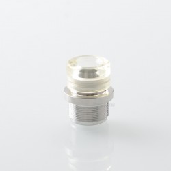 Wildtip Style Integrated Drip Tip for dotMod dotAIO V1 / V2 Pod - Translucent Light Yellow, SS + Acrylic