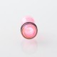 Monarchy Tapered Style 510 Drip Tip - Translucent Pink, Acrylic