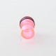 Monarchy Tapered Style 510 Drip Tip - Translucent Pink, Acrylic