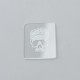 Replacement Tank Cover Plate for Boro / BB / Billet Tank - Skull Pattern, Glass