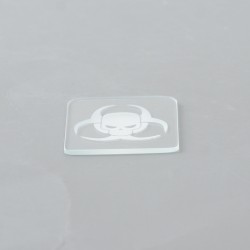 Replacement Tank Cover Plate for Boro / BB / Billet Tank - Cow Head Pattern, Glass